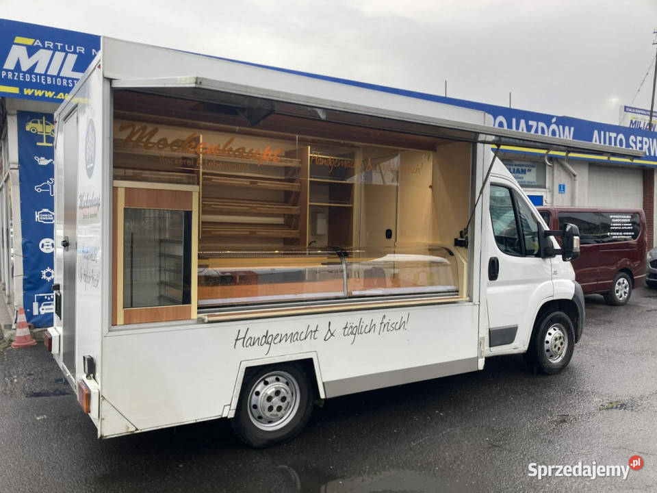 Fiat Ducato Autosklep pieczy Gastronomiczny Food elektryczne szyby Syców