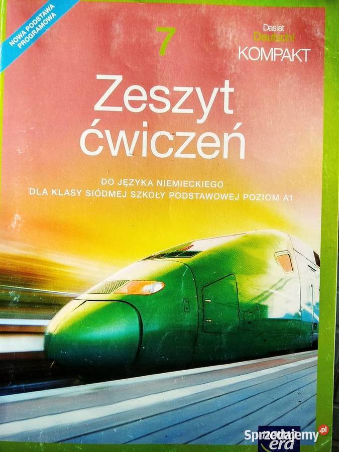 Zeszyt ćwiczeń 7 niemiecki outlet szkolny Warszawa