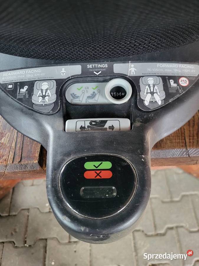 Fotelik JOLE I spin 360 obrotowy ISOFIX Złoty Stok