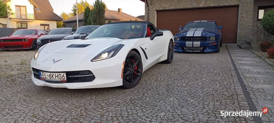Corvette C7 lt2 i lt3 z51 Cabrio w Polsce automatyczna Bełchatów