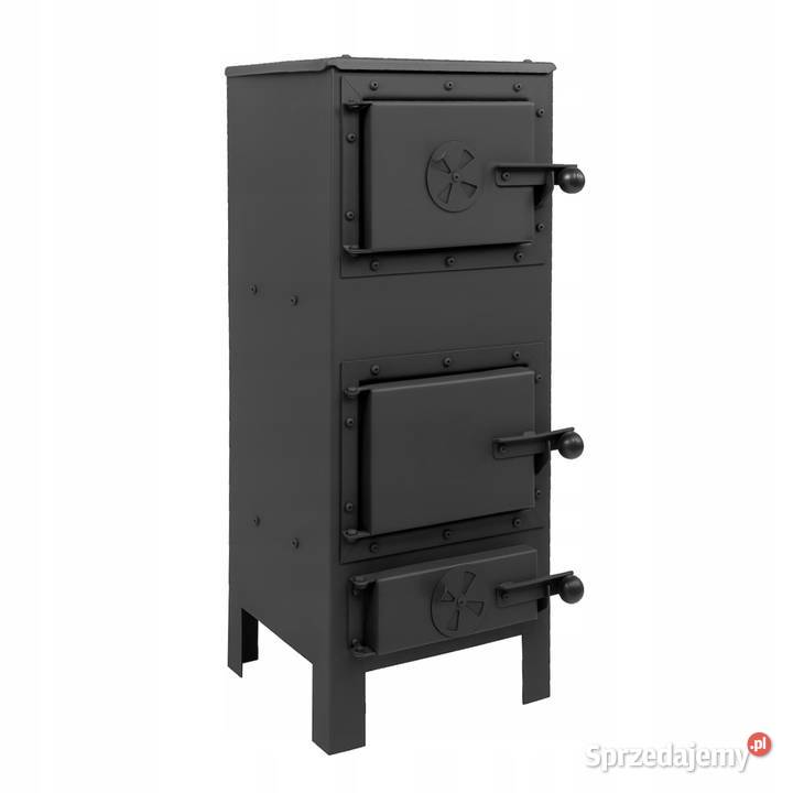 PIEC KOMINEK STALOWY HERA KOZA ZESTAW RURA 2x Skawina