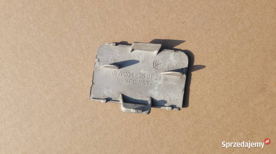 MERCEDES W204 ZAŚLEPKA HAKA ZDERZAKA PRZÓD śląskie Ruda Śląska