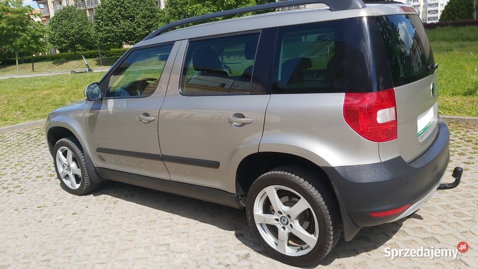 SKODA YETI 12iKat 105 ALU KLIMA AUTOMAT wspomaganie kierownicy Elbląg