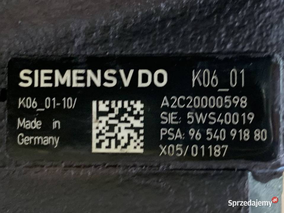 9654091880 pompa wtryskowa Ford focus mk2 II C Rok produkcji 2009 Motoryzacja Szczecin