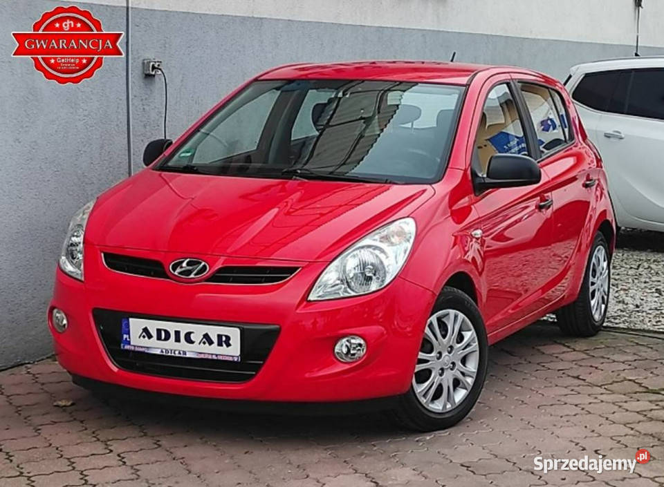 Hyundai i20 14 benzyna klima podgrz fotele śląskie Racibórz