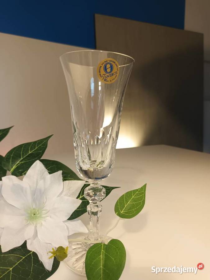 Kieliszki kryształowe styl Glamour Luksusowy lubelskie Radzyń Podlaski sprzedam