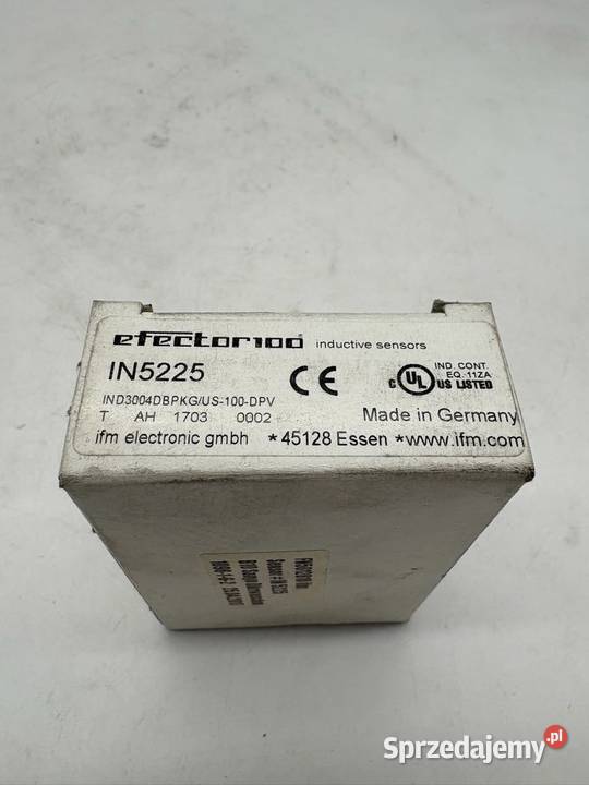 IFM IN5225 IND3004DBPKG US 100 DPV Czujnik Warszawa sprzedam