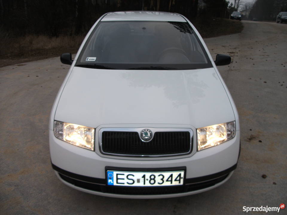 Piękna Biała Skoda Skierniewice