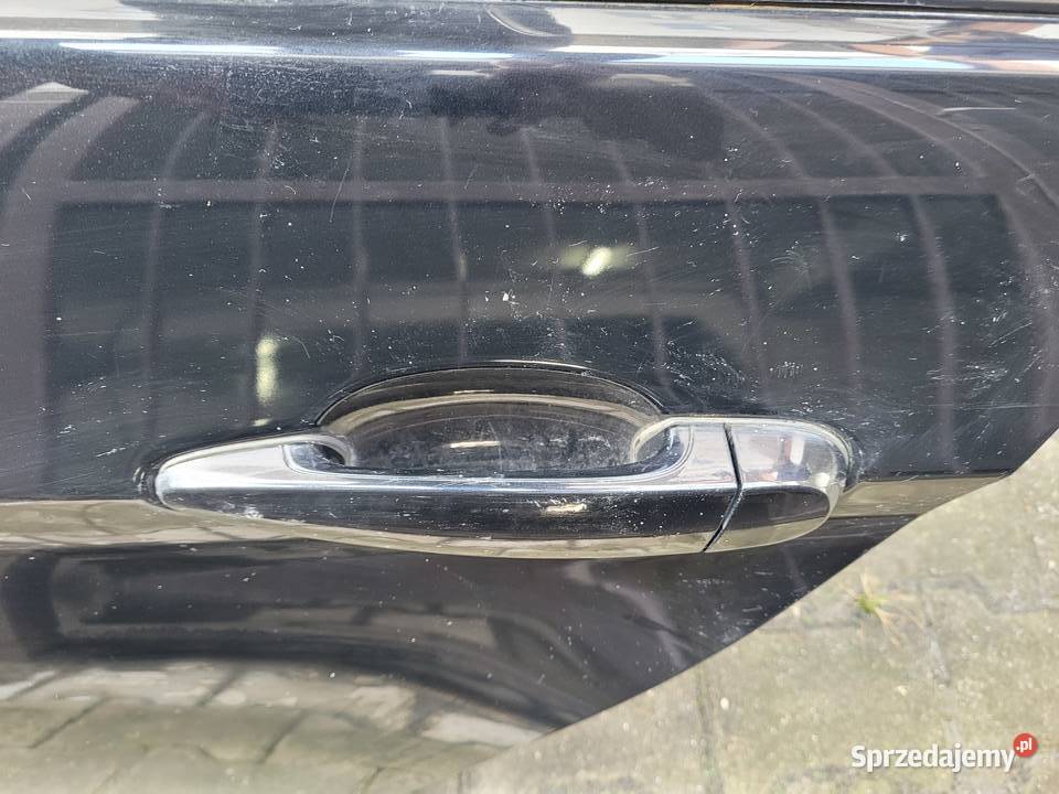 drzwi lewy tył kierowcą e90 czarne Lublin