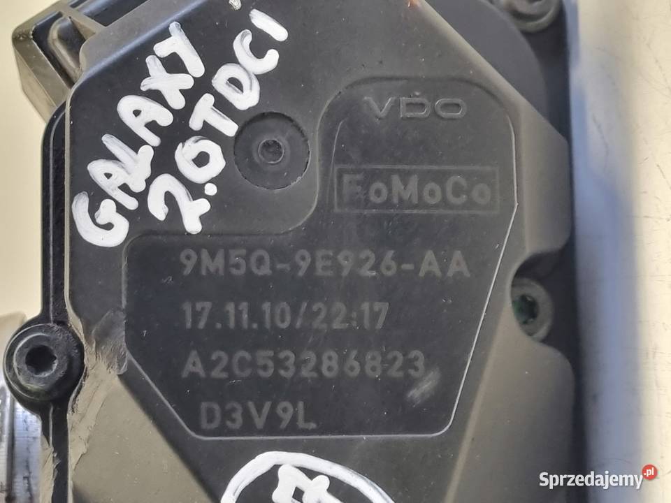 PRZEPUSTNICA Ford Galaxy MK2 20 TDCI 9M5Q9E926AA osobowe Chełm