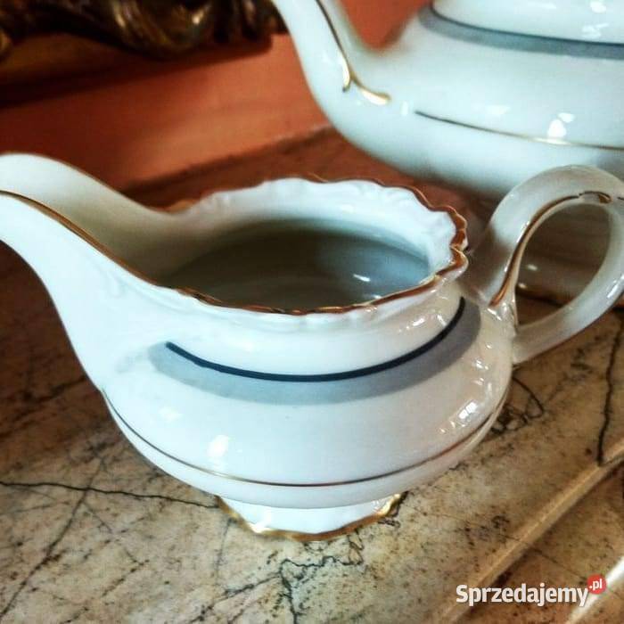 Serwis do herbaty Karlskrona Szwecja Na 12 osób Porcelana i szkło Gdańsk