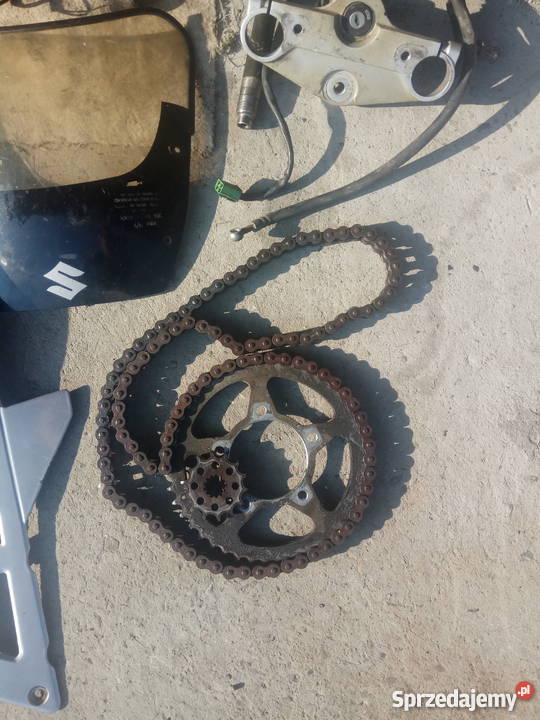 Napęd zębatka zębatki łańcuch Suzuki gsxf 600 małopolskie Łapanów