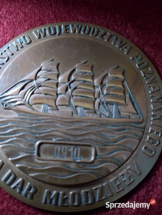 Medal Cegiełka na budowę Żaglowca Dar Młodzieży Poznań