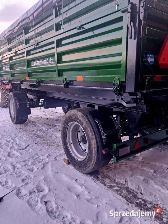 Przyczepa HL8011 wywrot trzy stronny Piotrkówek