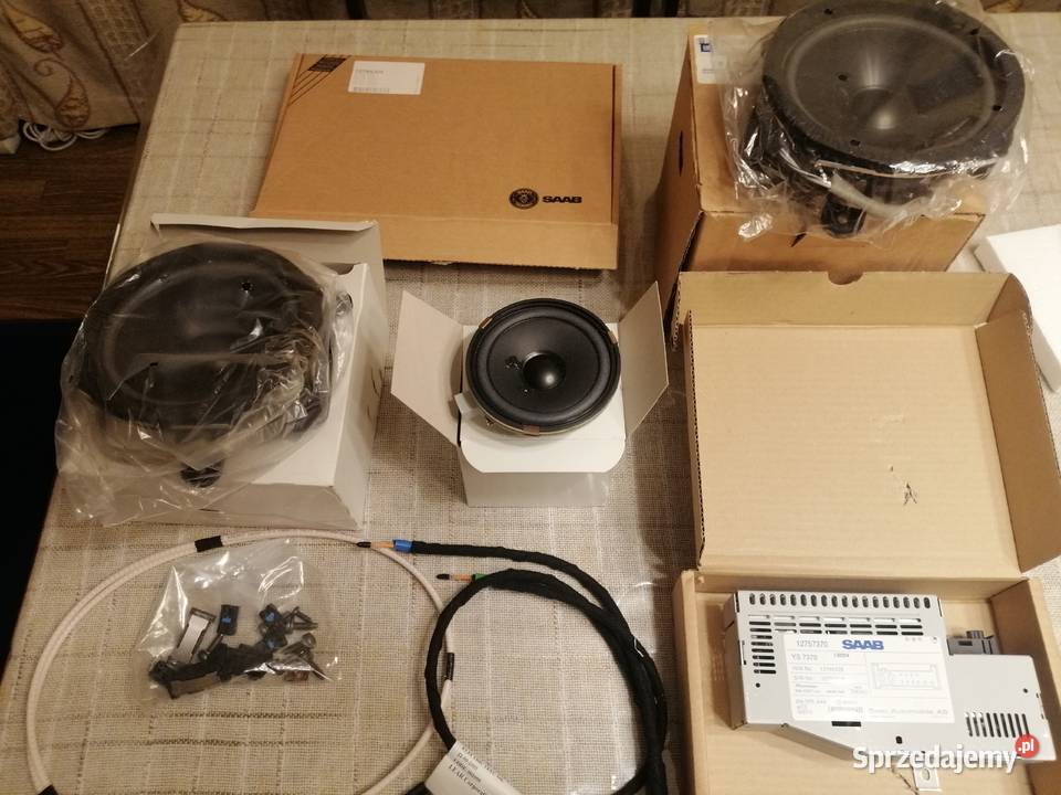 SAAB 93 upgrade audiosystem PREMIUM 150 zestaw opolskie