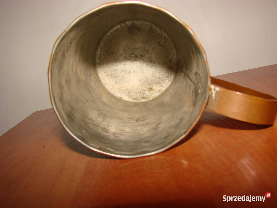 Ahrnebergs Sweden miedziany kubek pomorskie Pruszcz Gdański