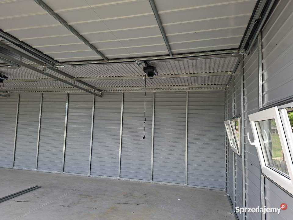 Garaż blaszany Antracyt MAT 15x55m h 273 światła 429zł/m2 Przemyśl
