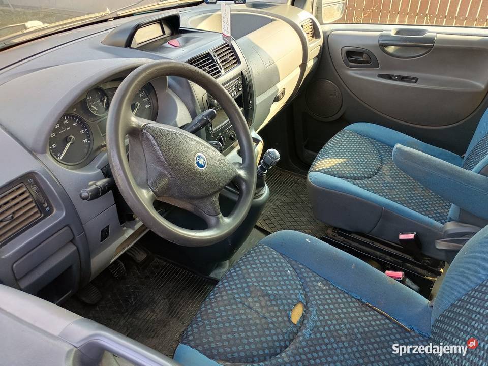 Fiat Scudo 20 HDi 2007r 6 osobowy brygadówka