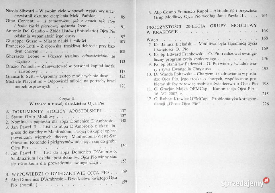 Święty Ojciec Pio O Gracjan Franciszek Majka Chełm