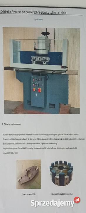 Promocja Nowa Szlifierka Frezownica Włocławek