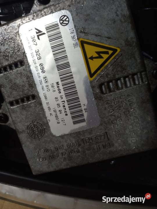 LAMPY PRZEDNIE LEWA PRAWA XENON VW TOURAN łódzkie Andrespol