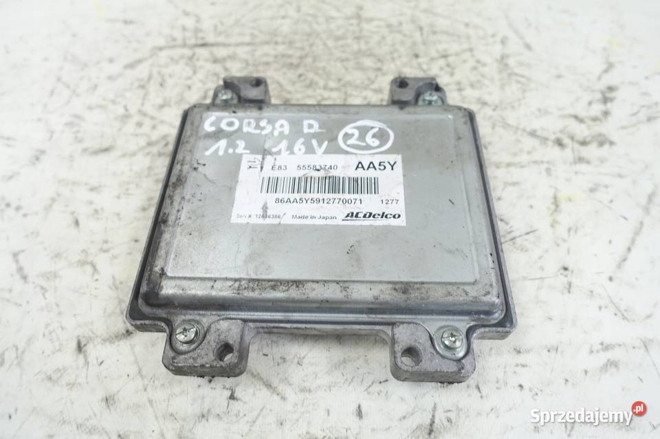 Corsa D 12 16V 0614 STEROWNIK SILNIKA 55583740