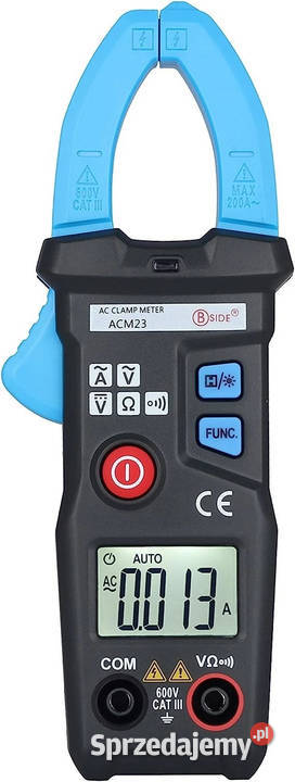 Cyfrowy multimetr miernik cęgowy BSIDE AMC23 Elektryka podlaskie Białystok