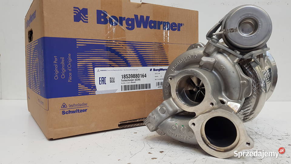 Nowa turbosprężarka BorgWarner KKK 18539880164 mazowieckie Siedlce sprzedam