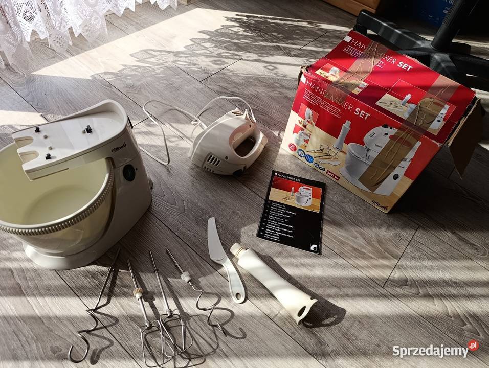 mikser ręczny z dodatkami robot kuchenny z misą Poznań