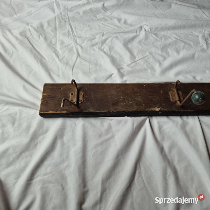 Wieszak przedwojenny vintage stary wieszak 110 małopolskie Brzesko