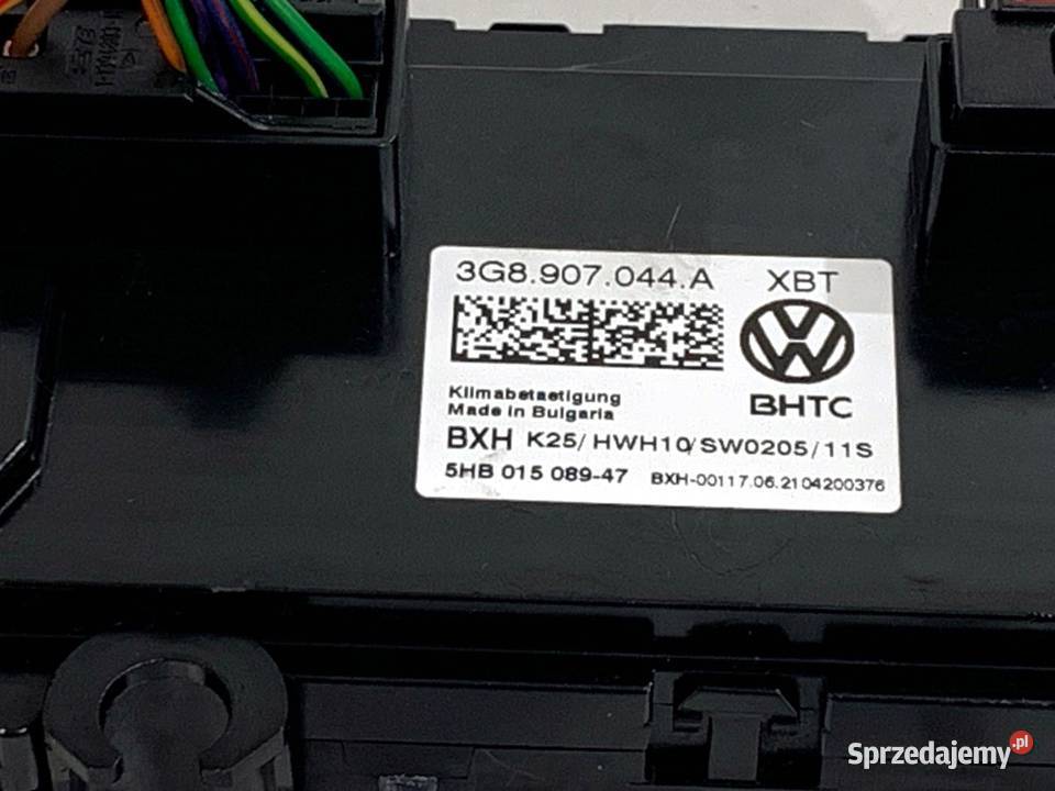 PANEL STEROWANIA NAWIEWU VW ARTEON 3G8907044A podkarpackie