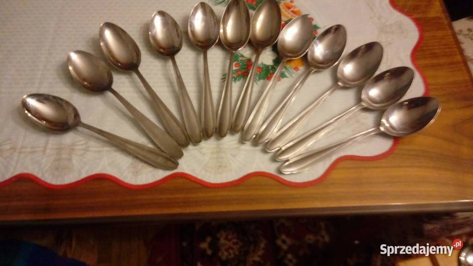Łyżki sygnowane GERLACH Warszawa