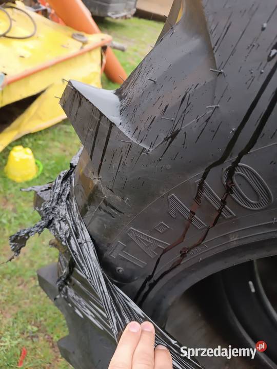 Sprzedam opony 42070R28 podlaskie Maciejkowa Góra