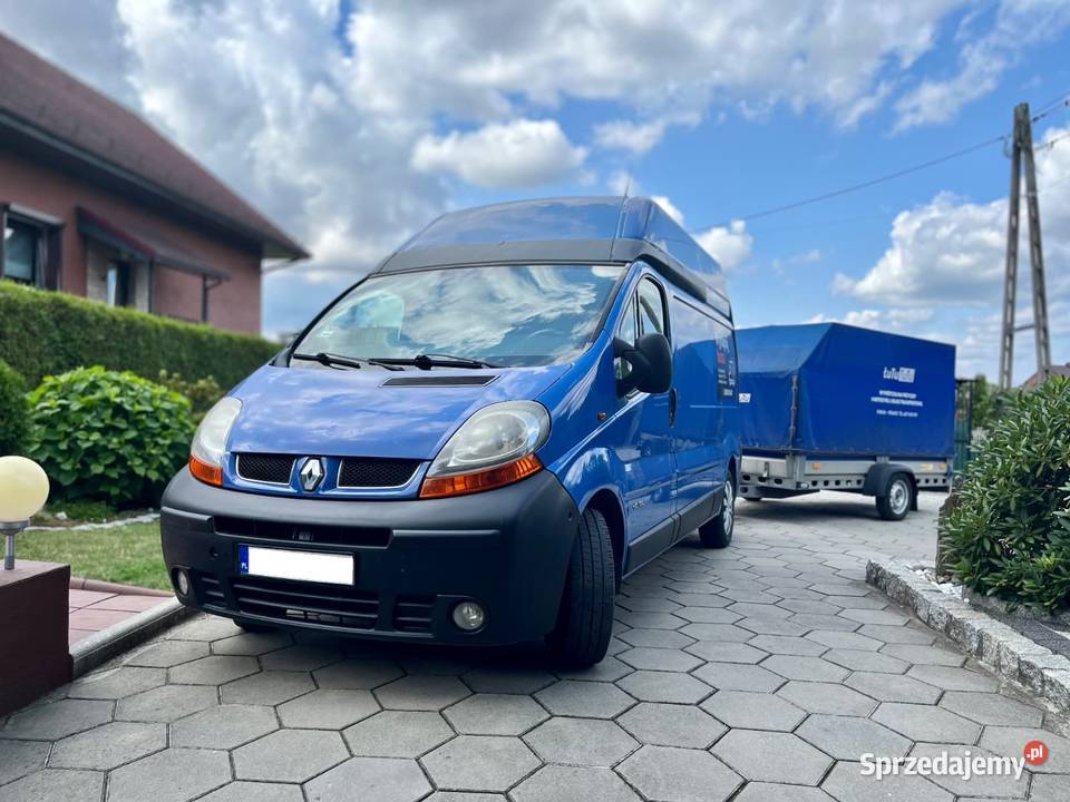 Renault Trafic L2H2 19 dCi 100 klima hak Rok produkcji 2006 śląskie Wodzisław Śląski