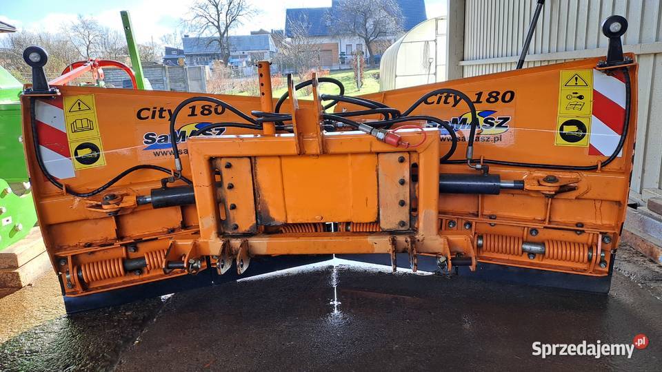 Pług do odśnieżania SaMASZ City 180 Pozostałe Łańcut