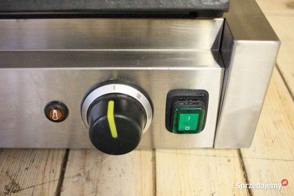 Grill kontaktowy ryflowany PANINI Hendi 263655 śląskie