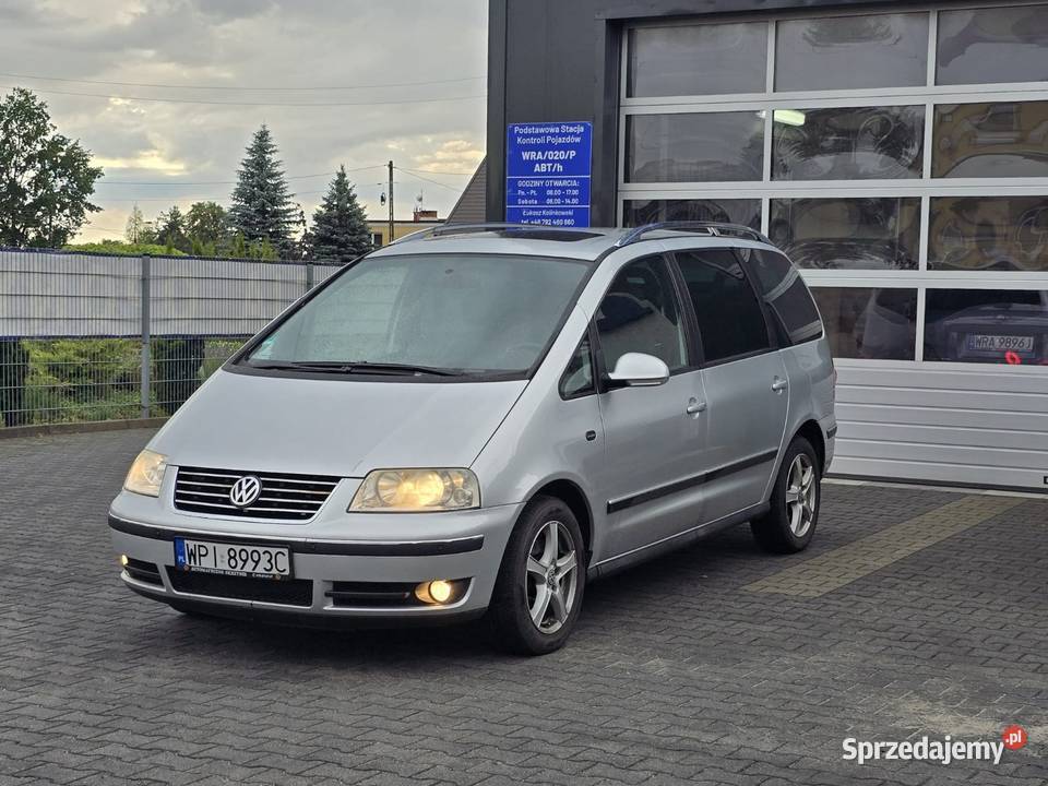 Volkswagen Sharan Automat 7 osób benzya ESP Pionki
