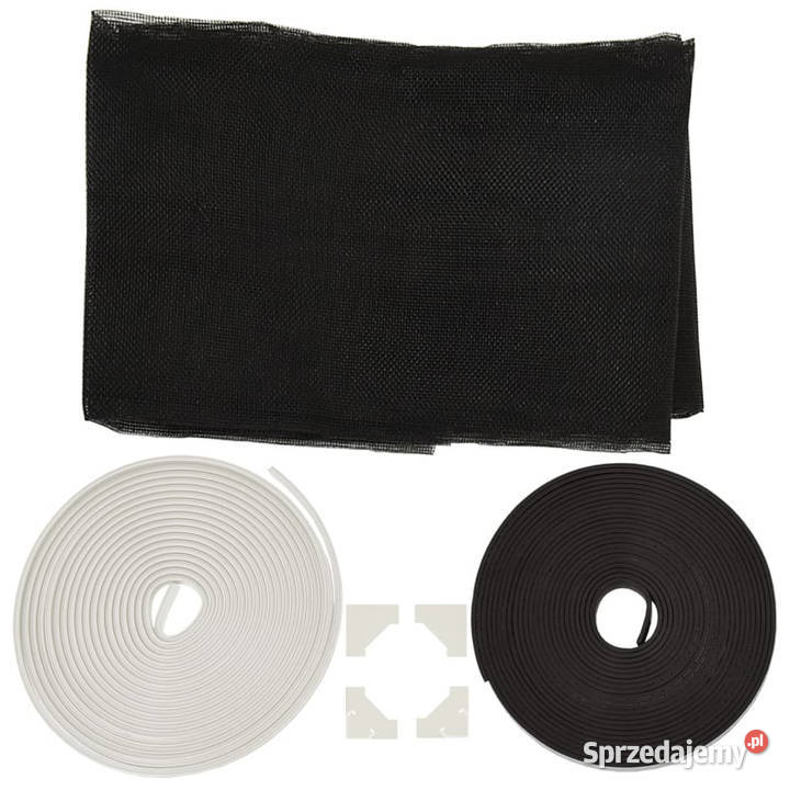 Magnetyczna moskitiera okienna biała 80x140 Pozostałe