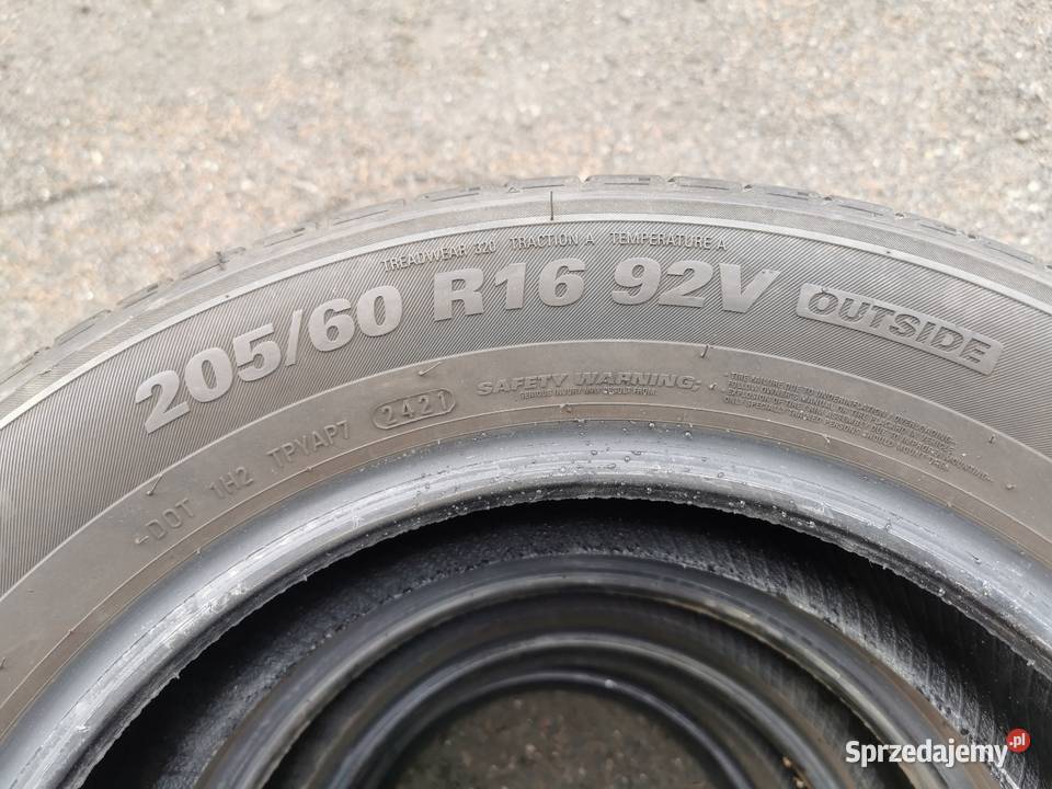 Opony letnie 205 60 16 Kumho 2021 komplet Łęknica