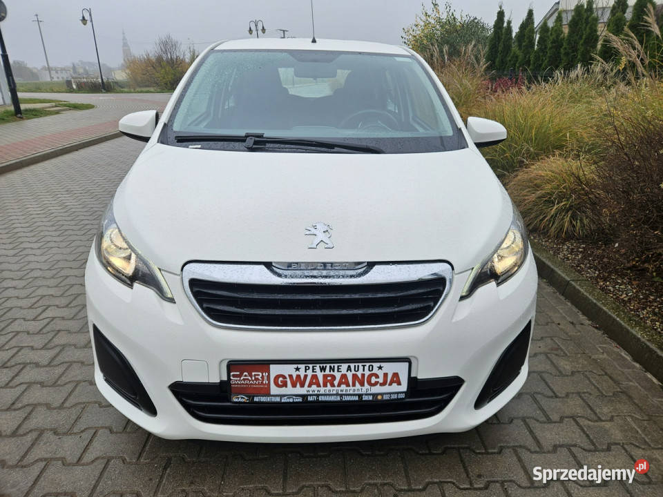 Peugeot 108 10vti Zadbany 5 Drzwi SerwisRata560 ABS wielkopolskie Śrem sprzedam