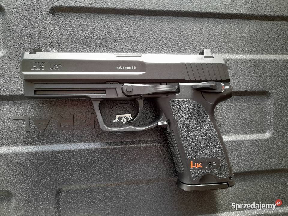 Pistolet Wiatrówka 6 mm BB CO2 HK USP NOWA Sławków