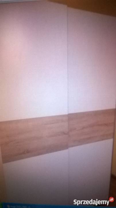 Szafa przesuwane drzwi -IKEA HEMNES z drewna-Leksvik IKEA