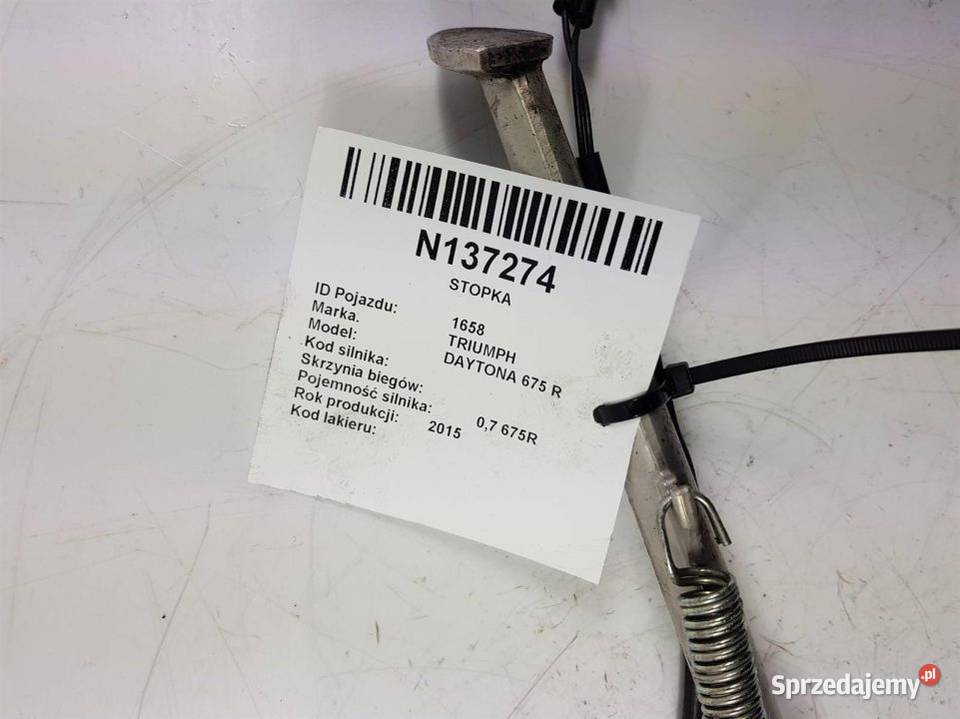 STOPKA DAYTONA 675 R Lipno