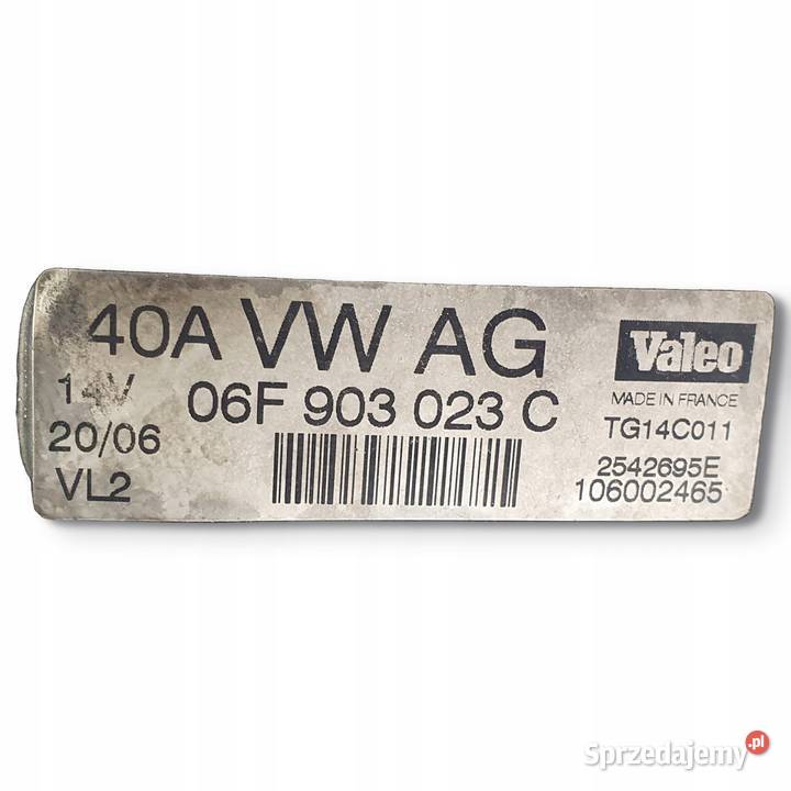 ALTERNATOR VW Golf V Passat B6 20 TDI valeo Chełm sprzedam