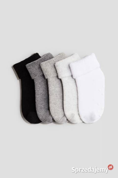 Skarpetki grube frotte HM noworodek newborn 13 H&M Szczecin