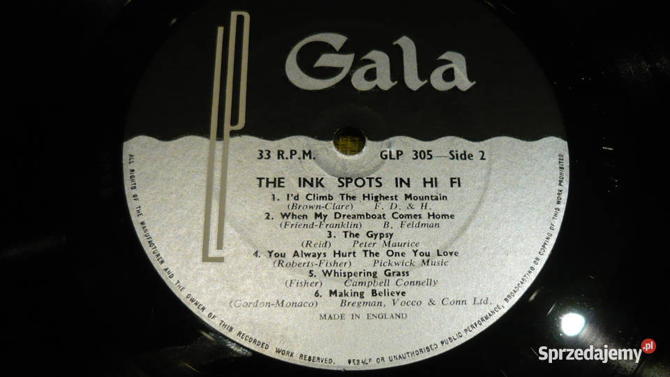 Płyta winylowa THE INK SPOTS Myszków sprzedam