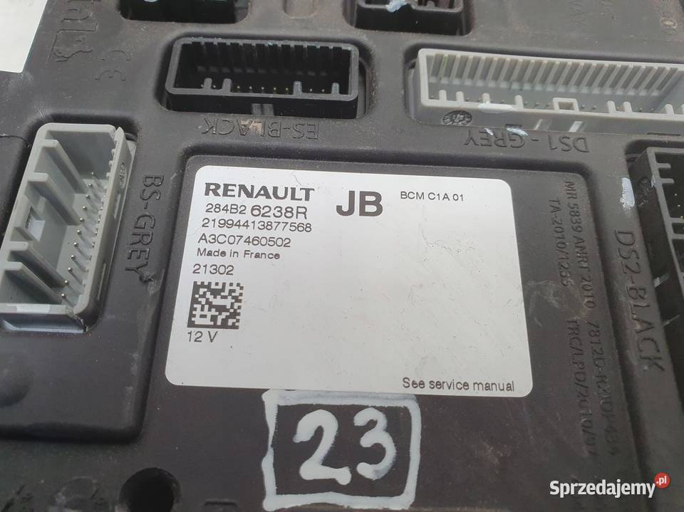 Renault Captur II STEROWNIK MODUŁ BCM BSI Chełm