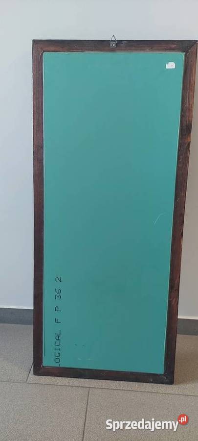 Lustro wiszące rama drewniana 105x47 Częstochowa