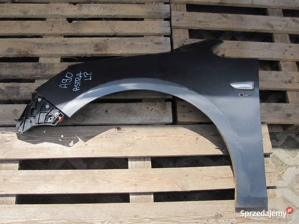 OPEL ASTRA J IV 11r błotnik lewy przód Błotniki Części samochodowe sprzedam