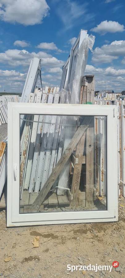 OKNA KacprzaK OKNO PCV 129x139 Używane Okna ścienne lubelskie